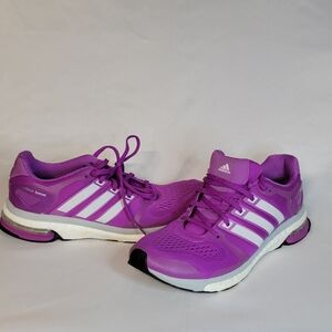 Women's Adidas Adistar Boost Purple Running Shoes Size 8.5